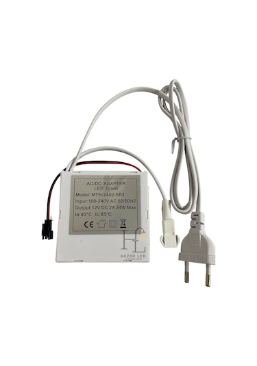 220 Volt Girişli 12v 2a Dokunmatik Touch Ayna Arkası Sensörü Banyo Aynası Sensörü Mobilya Sensörü Buğu Önleyici Beyaz