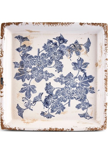 Karaca Mariner Dekoratif Tabak 21,50 x 21,50 x 2,50 cm