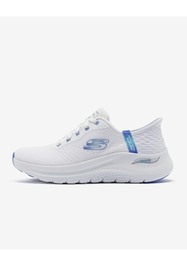 Skechers Arch Fit 2.0 - Easy Chic Kadın Beyaz Spor Ayakkabı 150066tk Wbl Beyaz