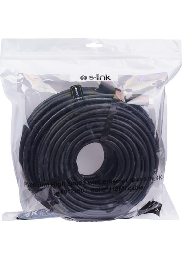 Hdmı - Hdmı 40 Mt S-link Slx-hdm4k40 19+1 V2.0 4k 4096 2160 30hz Kablo