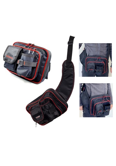 Çok Gözlü Su Geçirmez Ayarlı Bel Ve Omuz Çantası Fonksiyonel