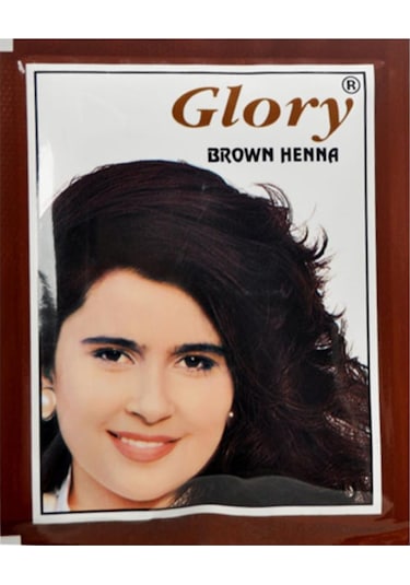 Glory Glory Kahverengi Hint Kınası (Brown Henna) 10 Gr Paket