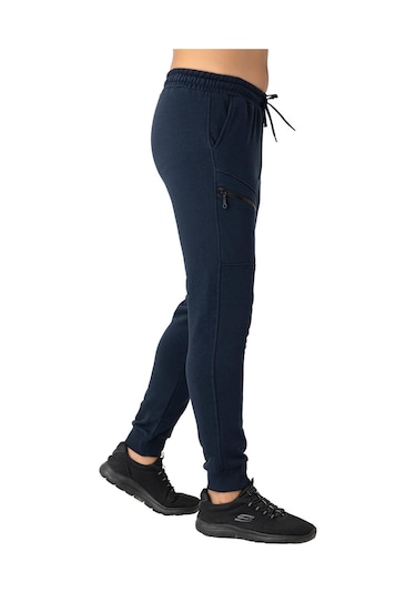 Crozwise Erkek Kışlık Spor Dar Paça Pantolon Lacivert