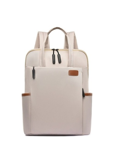 Novahub Büyük Kapasiteli Kadın Dizüstü Bilgisayar Sırt Çantası - Oxford Kumaş, Moda Seyahat Çantası - Siyah Siyah