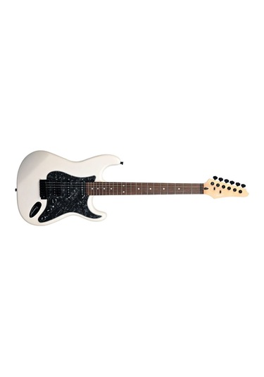 Guson Stratocaster Hss Dsp Olympic White Elektro Gitar Efektli Kulaklık Çıkışlı