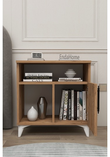 Melina Tek Kapaklı 2 Raflı Bölmeli Komodin & Şifonyer Yatak Odası Başucu Düzenleyici Komidin - Çam Melina Tek Kapaklı 2 Raflı Bölmeli Komodin & Şifonyer Yatak Odası Başucu Düzenleyici Komidin - Çam