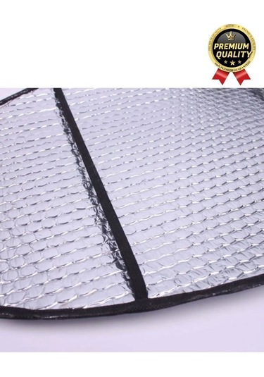 Özel Üretim Alüminyum Koltuk Kılıfı Dayanıklı Lastikli Su Geçirmez Motor Sele Güneşliği 60 Cm X35 Cm