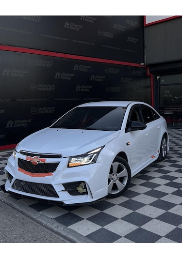 chevrolet cruze f450 ön tampon ---- fibersan tuning