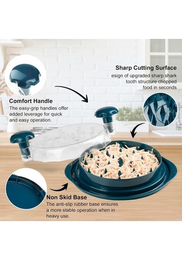 Fortunelane Profesyonel Tavuk Parçalayıcı, Tavuk Göğsü Aleti, 304 Paslanmaz Çelik, Büyük Et Parçalayıcı Ve Sığır Kıyma Makinesi 304 Paslanmaz Çelik