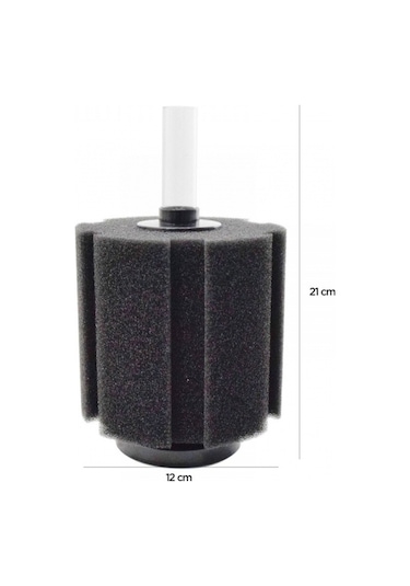 Atl400-Atlantik Akvaryum Üretim Pipo Filtre 21X12  Cm