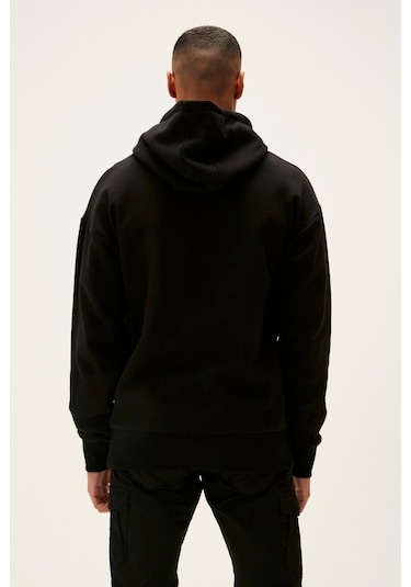 Bad Bear Blaze Erkek Siyah Uzun Kol Sweatshirt 220212037-NGT Siyah