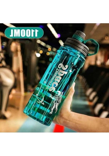 Maoyaya 2l 3l Büyük Kapasiteli Spor Su Filtreli Şişe, Çevre Dostu Plastik Filtreli