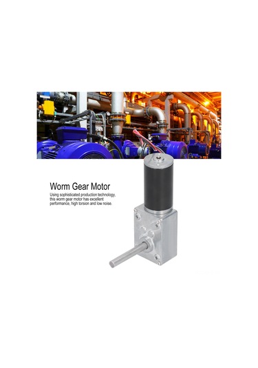 Aubyhe Dc24v 260 Devir/dakika Otomatik Kilitleme Mikro Redüksiyonlu Çark Kutuslu Motor Endüstriyel Sürücü