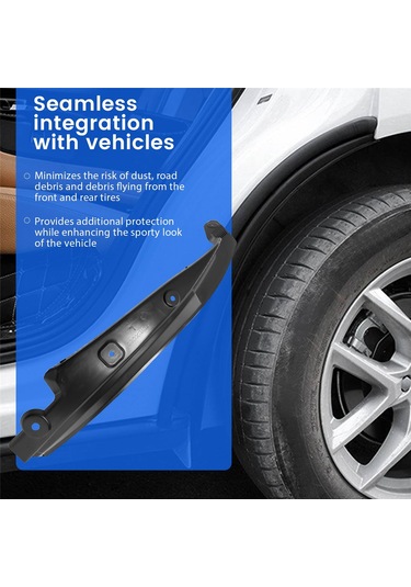 Anjiexun Volvo Xc60 2019 2020 2021 Araba Çamurluğu Toz Önleyici Kapak İçin Çamurluk