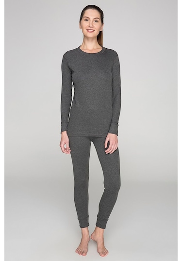 Thermoform Artica Unisex Termal İçlik Set Antrasit Renkli