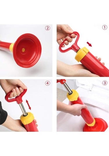 Büro Ev Klozeti İçin Vakumlu Açıcı Lavabo Pompası Diğer