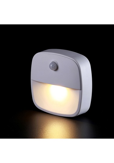 Teltree Akıllı Led Sensörlü Dolap Lambası - Bebek Odası, Mutfak, Merdiven Aydınlatma İçin 6'lı Paket Beyaz Işık