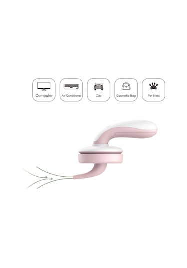 Yifomall Yeşil Usb Şarjlı Kablosuz Mini El Süpürgesi - Araç & Ofis Temizliği İçin Pratik