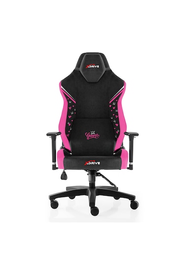 xDrive Anka Profesyonel Oyuncu Koltuğu - Queen Özel Seri Pembe/Siyah
