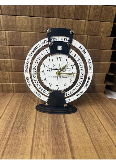 Shelife Ol Der Olur Takvimli Masa Saati