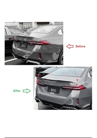 Bmw 5 Serisi G60 G68 İ5 Uyumlu Bagaj Üstü Spoiler