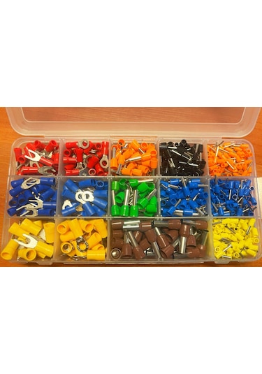 Maasco 900 Parça Yuvarlak & Çatal İzoleli Pabuç Ve Kablo Yüksüğü