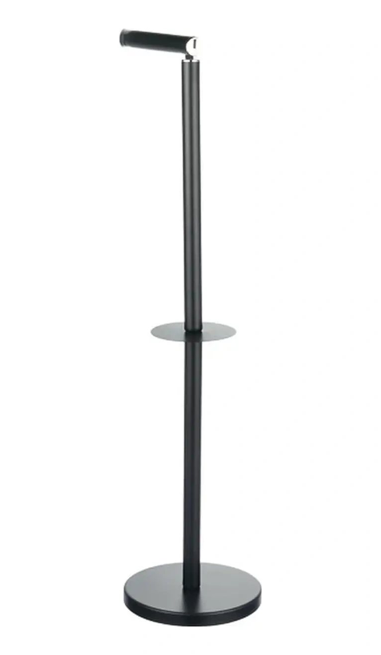 Kroffos 5 Rulo Kapasiteli Zemin Tipi Tuvalet Kağıdı Tutucu 55197074 Siyah