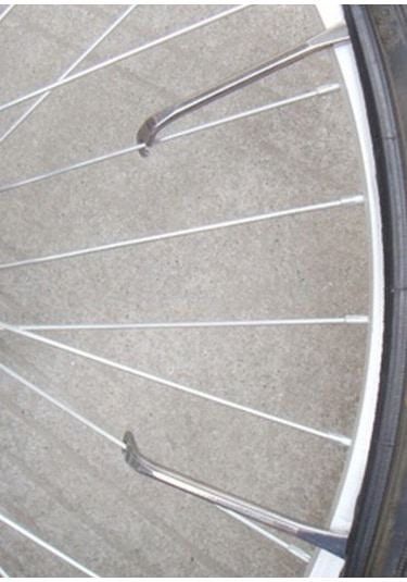 Bisiklet Lastik Sökme Aparatı Metal Demir Levye 2 Adet Gri