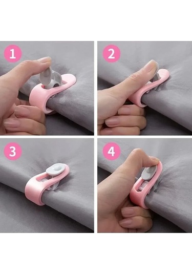 Green-8pcs-nevresim Klipsi Yatak Yatak Odası Plastik Raptiye Tutucu Kaymaz Yorgan Yat Levha Yorgan Battaniye Ev Gereçleri 47127805