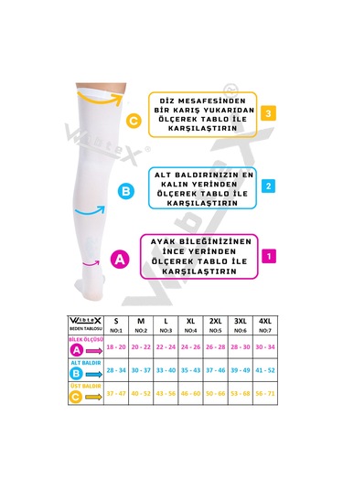 Wibtex Ameliyat Çorabı Diz Üstü Emboli (Çift Bacak)