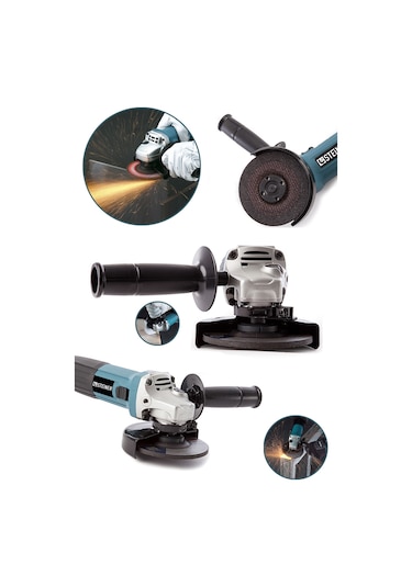 Steiner 2400 W 125 MM Avuç İçi Taşlama Makinesi