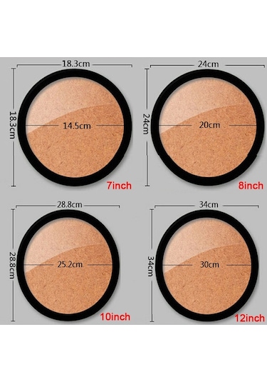 Sones Duvara Monte Yuvarlak Fotoğraf Çerçevesi Asılı Yaratıcı Hediyeler Ev Dekorasyonu Ahşap Tabanlı Fotoğraf Çerçevesi Tutucu, Boyut: 10 İnç Siyah