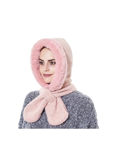 High Quality Shoe Bag High Quality Shoebag Kadın Şapka Tek Parça Peluş Başlık 78uaqk Pembe