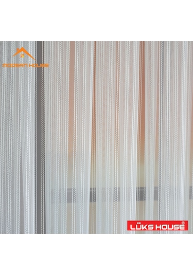 Lüks Kıvırcık Simli Makarna Tül Perde Yüksek Kalite -Modern House