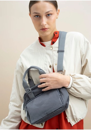 Matthew Cox Byn2335 Çok Gözlü Yıkanabilir Kumaş Çapraz Çanta Kadın Çok Renkli