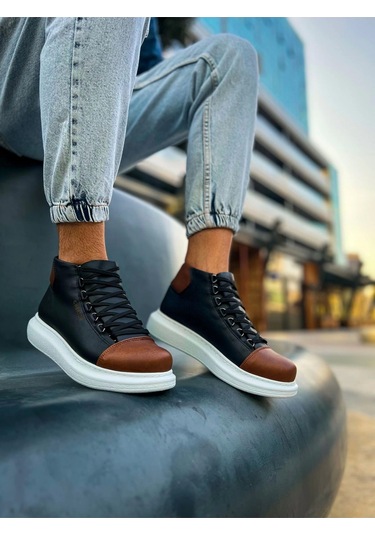 Ch258 Gbt Roma Colourful Erkek Bot Sıyah/taba Çok Renkli