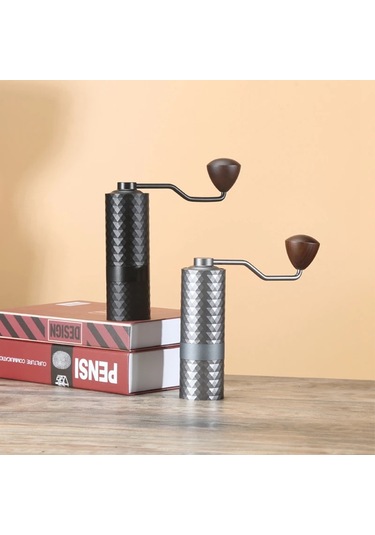 Yükseltme Manuel Kahve Değirmeni Profesyonel Paslanmaz Çelik Renkli