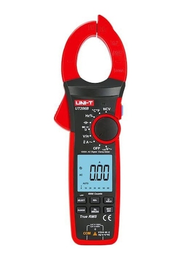 Uni-T UT206B 1000a Ac Ncv Lpf Sıcaklık True Rms Pensampermetre