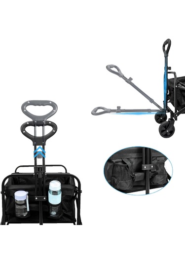 Rebuwo Sevenmoose Seven Moose Katlanır Taşıma Arabası