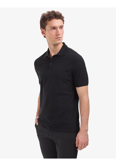 Pierre Cardin Erkek Siyah Tişört Basic 50325312-vr046
