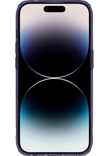 Nillkin İphone Uyumlu 14 Pro Max Magsafe Özellikli Nature Tpu Pro Kapak Derin Mor