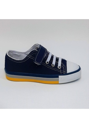 Fiyra 9002 Lacivert Keten Sneaker Cırtlı Çocuk Spor Ayakkabı Lacivert