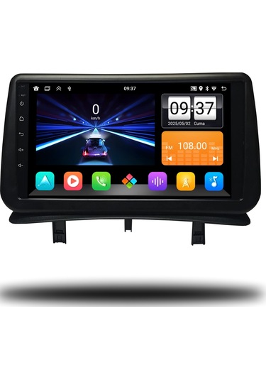 Medya Magic Renault Clio 3 2005-2011 Arası 6-128 Gb Multimedya Navigasyon 9"