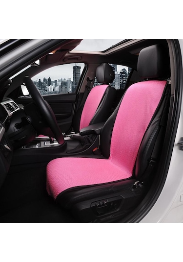 Gri Nefes Alabilen Buz İpek Küçük Bel Araba Koltuk Minderi Yaz Koltuk Örtüsü 1 Adet