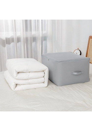 Dancemonkey Cbtx Moho&home Mdj-618012 Yorgan Battaniye Dolap Düzenleyici 600d Oxford Saklama Çantası - Bej Standart 140l