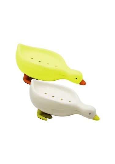 Ördek Şekilli Katı Sabunluk 1 Adet Royaleks-1362 Diğer