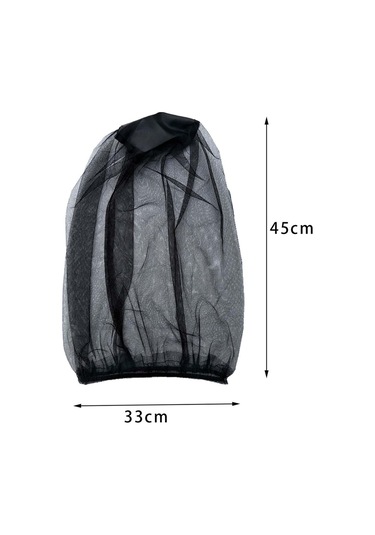 Homyl Yürüyüş Tırmanma Açık Için Kafa Net Mesh Siyah Siyah