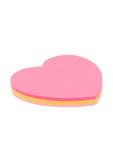 Kraf Yapışkanlı Not Kağıdı 70X70 Kalp 75Yp 7070K