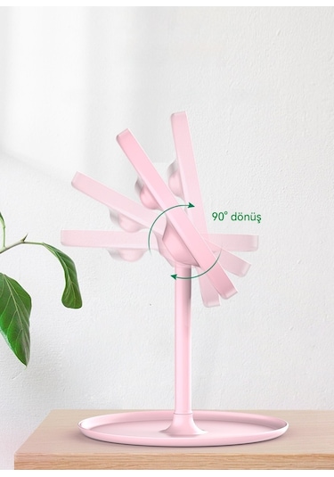 Yystore Led Kozmetik Ayna Taşınabilir Küçük Makyaj Aynası Sase-058921