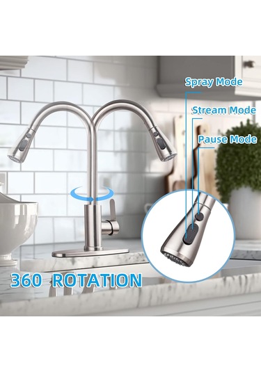 Mutfak Lavabo Musluğu Püskürtme Püskürtücü, Yardımcı Püskürtme Rv Bar Destek Plakası 1